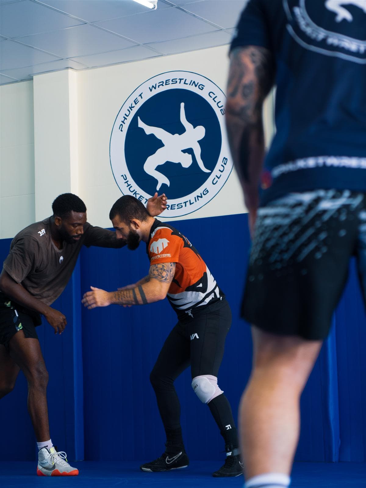 Beginners wrestling coaching